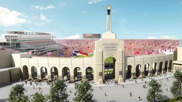 La inversión será millonaria pero valdrá la pena pues promete que el estadio Los Angeles Memorial Coliseum brillará como nunca.