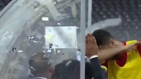 El jugador del Al-Nojoom FC encendió la polémica por imitar el festejo de Paul Pogba