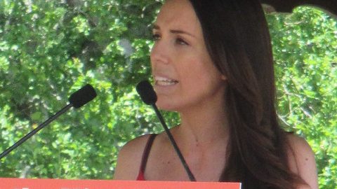 Jacinda Ardern, primera minista de Nueva Zelanda. Wikimedia Commons.