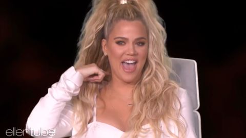 Khloé Kardashian.