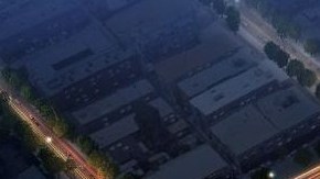 Imagen proyectada del probable aspecto de "The Lake on Wilshire".