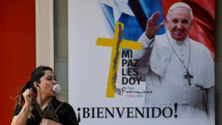 El Papa llega el lunes de Santiago y el jueves va a Perú.