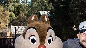 La visita de los hermanos provocó conmoción entre visitantes y empleados del parque.