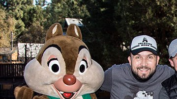 La visita de los hermanos provocó conmoción entre visitantes y empleados del parque.