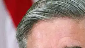 El fiscal especial Robert Mueller y el presidente Donald Trump