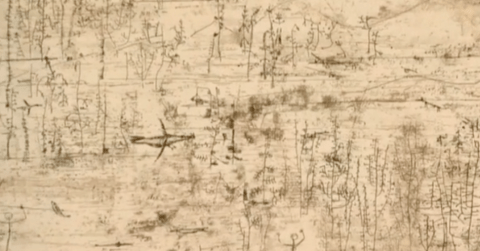 Cuadro del artista chino Zao Wou-Ki.