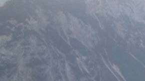 Vista de las montañas en Albinen, Suiza.