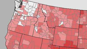En 48 estados se registraron temperaturas por arriba de la media.