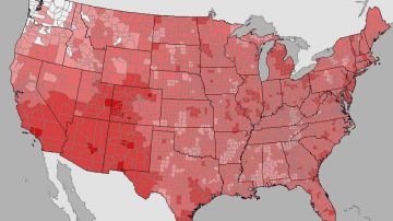 En 48 estados se registraron temperaturas por arriba de la media.