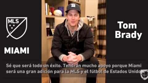 Tom Brady y otras estrellas le dieron la bienvenida a Beckham a la MLS