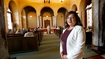 02/09/18 / LOS ANGELES/ Aura Garcia, just named by the Mayor Eric Garcetti as Commissioner for the Board of Public Works Department of Los Angeles. (Photo by Aurelia Ventura/La Opinion)
