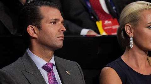 Donald Trump Jr. y Vanessa Trump.