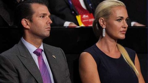 Donald Trump Jr. y Vanessa Trump.