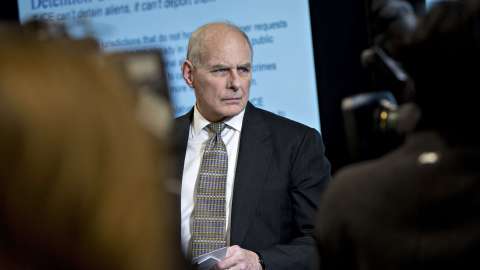 John Kelly, jefe de Gabinete de la Casa Blanca.