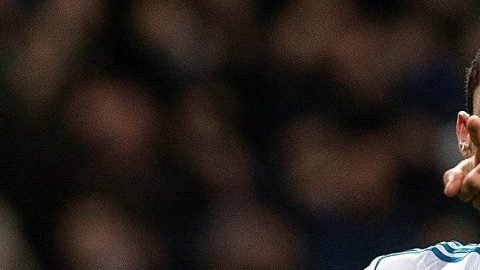 El delantero portugués del Real Madrid, Cristiano Ronaldo, celebró su primer triplete en la temporada. (Foto: EFE/Rodrigo Jimenez)