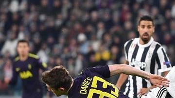 Un momento del partido entre Juventus y Tottenham. EFE