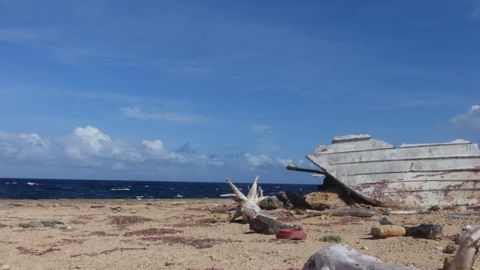 En la costa norte de Curazao, se encontraron los cuerpos de seis venezolanos a principios de enero.