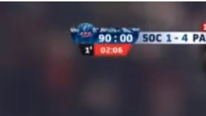 Dani Alves desempeñó el papel de portero