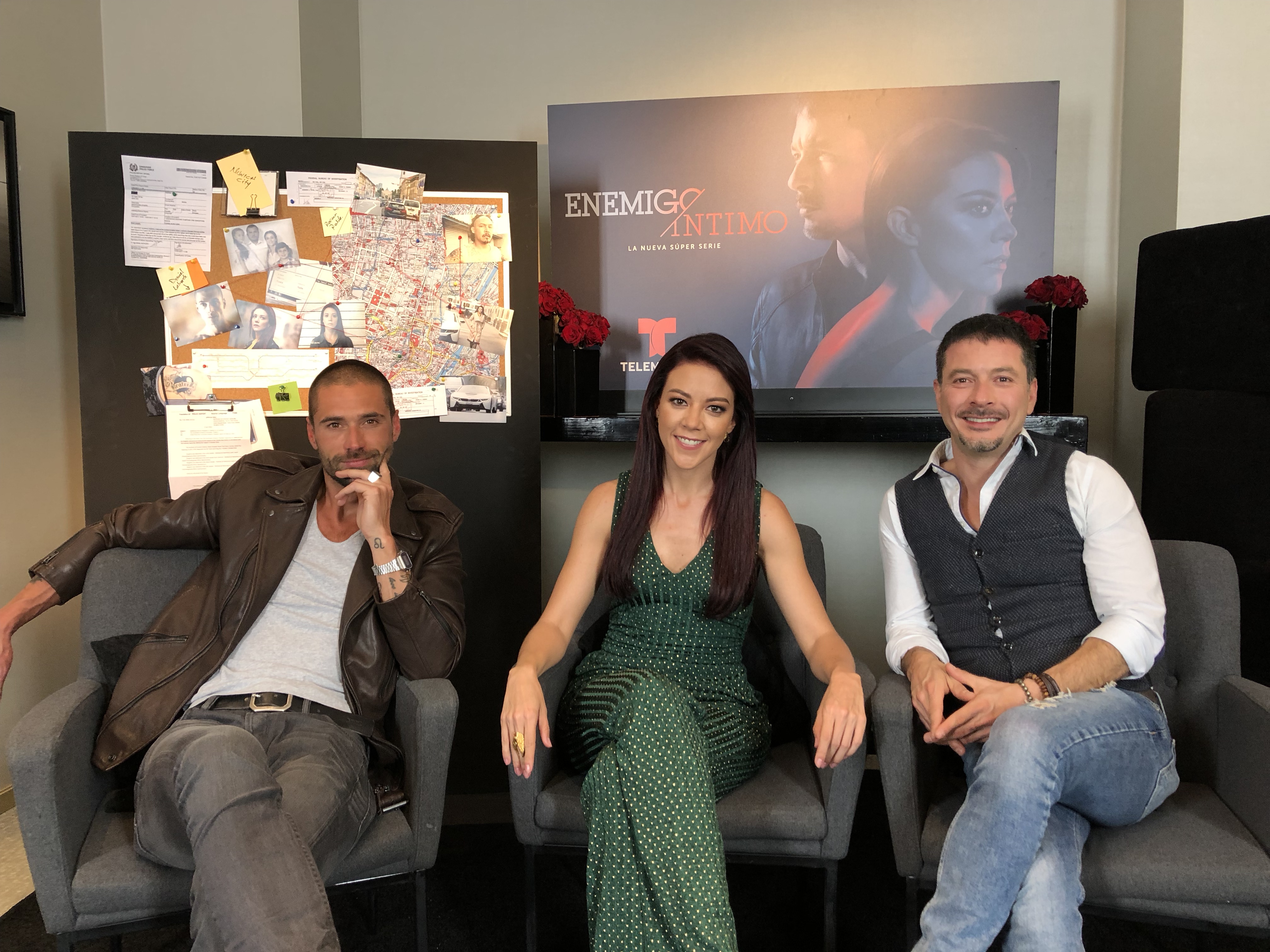 Matías Novoa, Fernanda Castillo y Raúl Méndez protagonizan "Enemigo Íntimo"