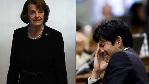 Feinstein y de León se verán las caras en noviembre.