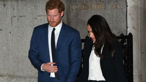 Meghan Markle y el principe Enrique