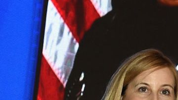 Megan Barry, alcaldesa de Nashville.  Rick Diamond/Getty Images for CRS.