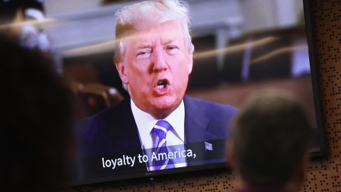 Trump destaca la "amenaza" de la Mara Salvatrucha en pleno debate migratorio