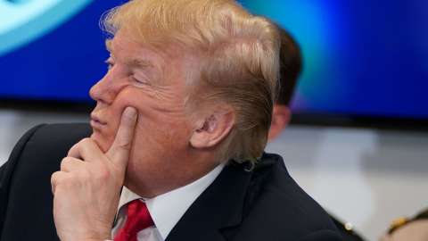 Trump ha tenido un domingo muy activo en Twitter.