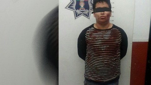 El sujeto no opuso resistencia a su detención.