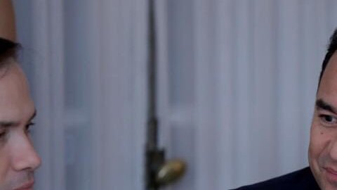 El presidente Morales publicó fotografías de sus encuentros en Washington, pero no dio detalles.