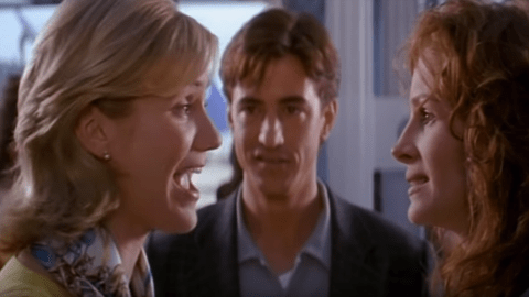 "My Best Friend's Wedding" fue una película protagonizada por Julia Roberts, Dermot Mulroney y Cameron Díaz.