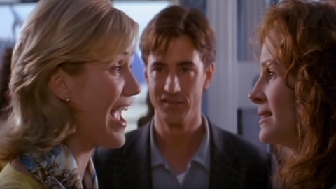 "My Best Friend's Wedding" fue una película protagonizada por Julia Roberts, Dermot Mulroney y Cameron Díaz.