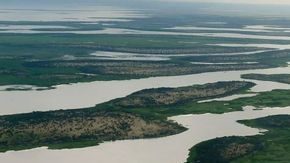 Antes, el lago Chad era como un mar interno en África.