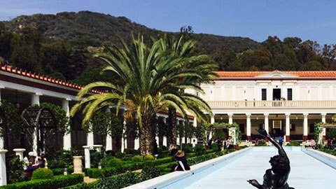 La Villa Getty es uno de los centros de arte y cultura más importantes del Sur de California.