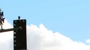 Vista de los casinos y hoteles de Las Vegas.