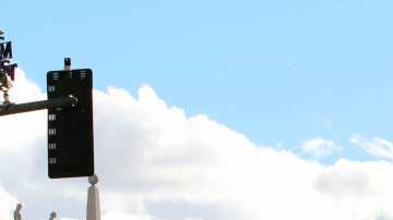 Vista de los casinos y hoteles de Las Vegas.