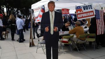 La campaña presidencial de Trump sigue envuelta en controversias. Getty Images