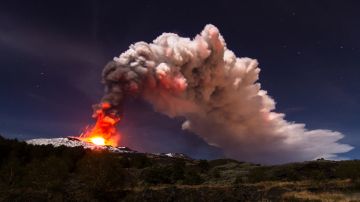El Monte Etna es el volcán más grande de Europa. Getty Images