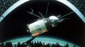Fue durante una gira internacional de exhibición que EE.UU. interceptó y secuestró una de las naves del programa Luna de la URSS. Getty Images