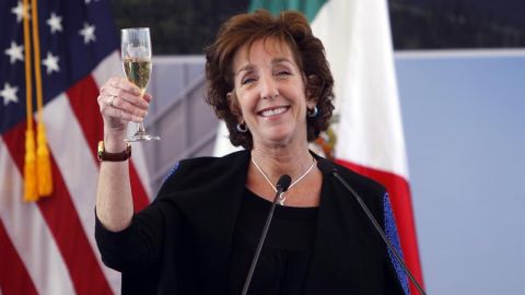 Roberta Jacobson, embajadora de Mëxico en EEUU.