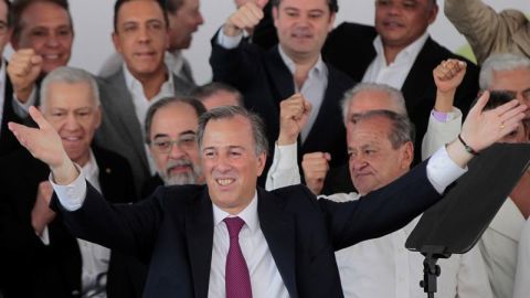 José Antonio Meade, candidato del PRI a la presidencia de México.