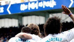 El Real Madrid incorporará un nuevo uniforme para la próxima Champions. Foto: EFE/Juan Herrero.