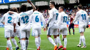 El Real Madrid incorporará un nuevo uniforme para la próxima Champions. Foto: EFE/Juan Herrero.