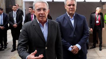 Alvaro Uribe, presidente de Colombia.