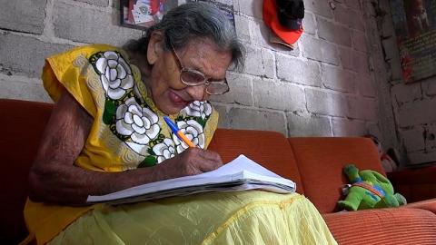La mexicana quiso recuperar el tiempo perdido.