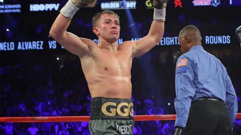 Gennady Golovkin y Saúl Álvarez