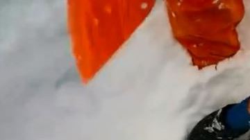 Esquiador rescatado de avalancha