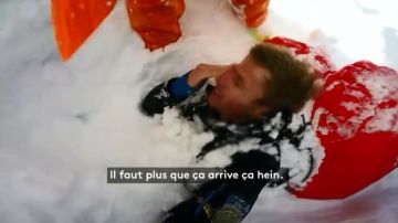 Esquiador rescatado de avalancha