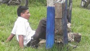 El alcalde Javier Delgado ha recibido el castigo del cepo tres veces. Foto: Río Beni TV.