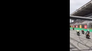 Danilo Berto logró escapar de la muerte en plena arrancada